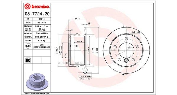 MAGNETI MARELLI Jarrulevy 360406032900